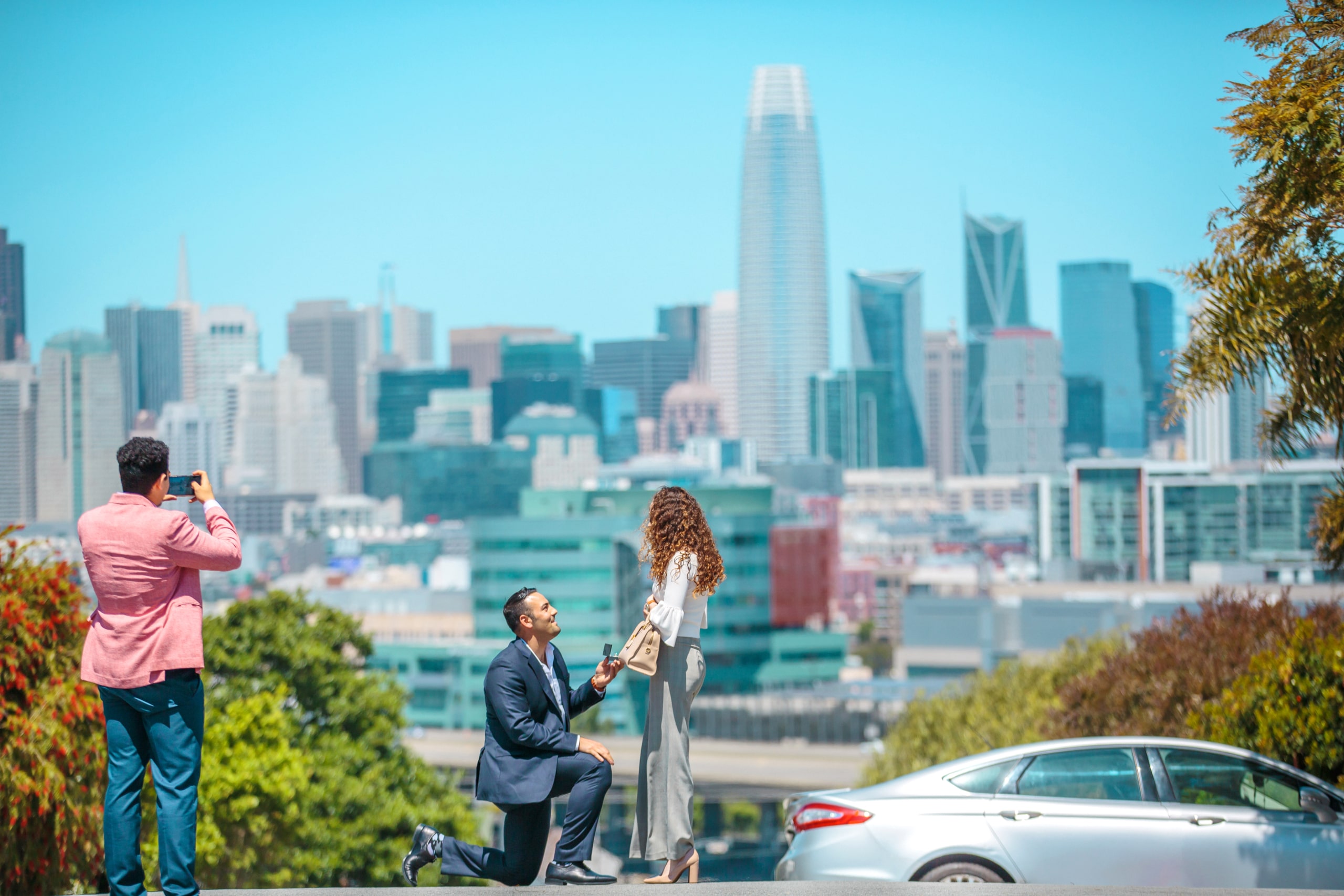 proposal photoshoot at Potrero Hill San Francisco