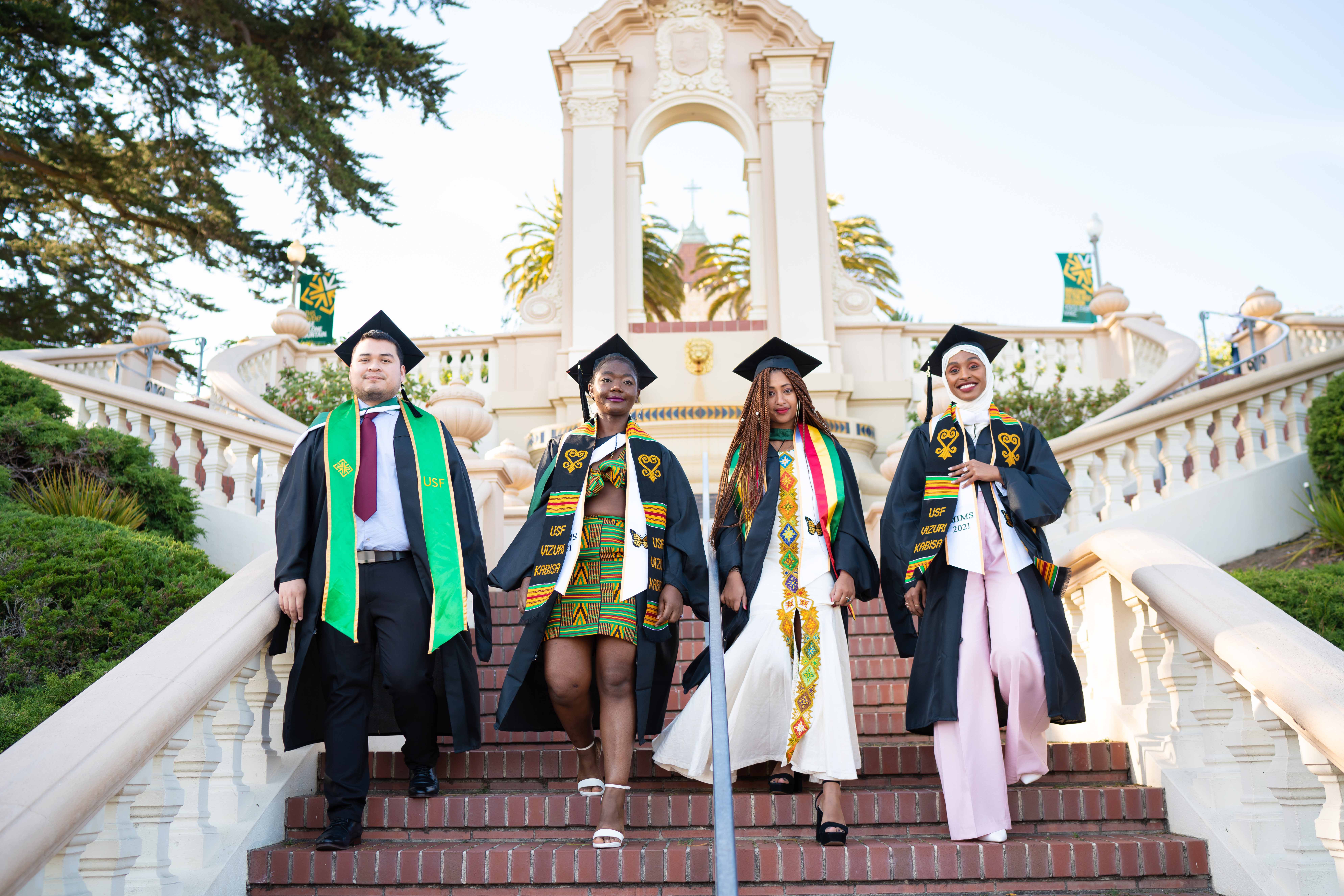 Graduation Photoshoot at University of San Francisco USF